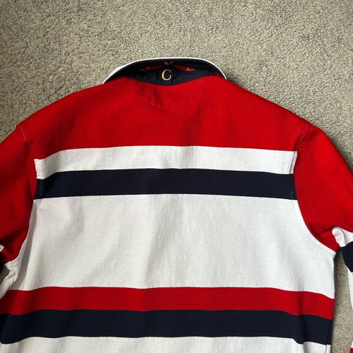 Polo Ralph Lauren rugby white and red, like new, size L