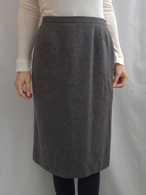 Max Mara γυναικεία μάλλινη φούστα μέγεθος 38 M σαν καινούργια, γκρι