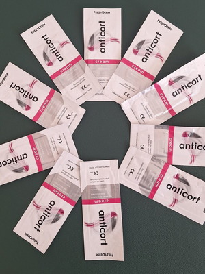 Frezyderm Anticort Cream new, 10x2ml samples for eczema and atopic dermatitis