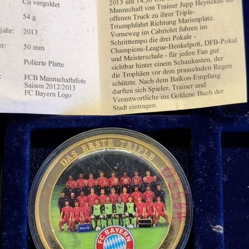 FC Bayern München Das Erste Triple 2012/2013 commemorative medal