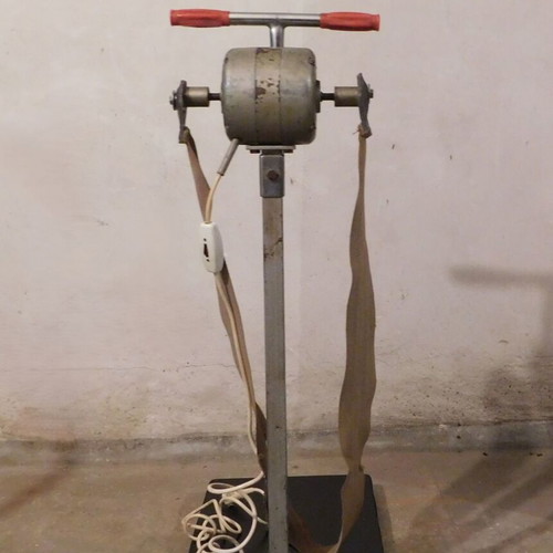 Back and lumbar massage machine