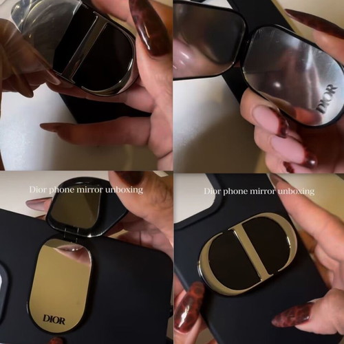 Dior phone mirror accessory