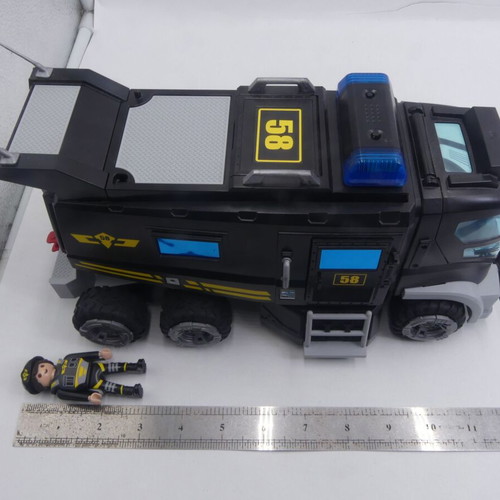 Playmobil 9360 City Action SWAT Tactical Unit Command Truck used