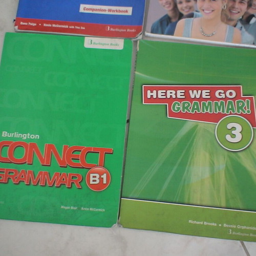 English practice test books set of 10 used with notes and highlights