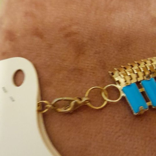 Necklace new blue