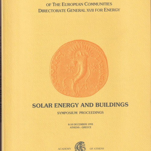 Solar Energy and Buildings 1993 used