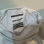 Dunlop λεπτή μπλούζα ζιβάγκο μεταχειρισμένη, μέγεθος M, άσπρη