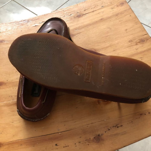 Timberland boat shoes like new, size 45, brown