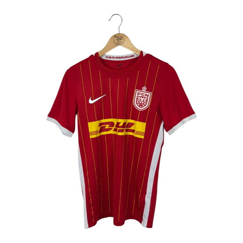 Nike FC Nordsjælland 2022/23 football shirt used, size S, red