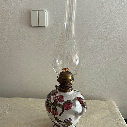 Vintage ceramic oil lamp like new