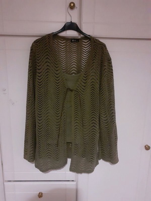 Top set with cardigan like new, size L, mohair autumn-winter fabric