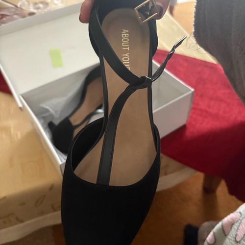 About you black pumps new size 39 with 7 cm heel