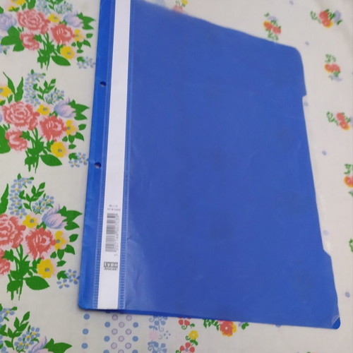 Pack of 7 folders for transparencies