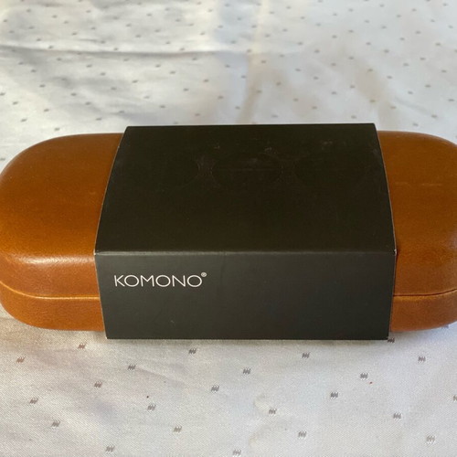Komono The Lulu sunglasses new, brown, vintage style