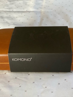 Γυαλιά ηλίου Komono The Lulu καινούργια, καφέ, vintage σχέδιο