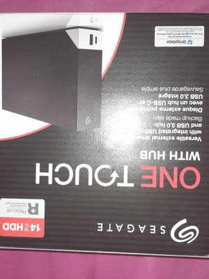 Seagate One Touch Hub USB 3.0 Εξωτερικός HDD 14TB 3.5" Μαύρο