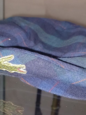 Lacoste hats and flat caps used, multicolor, size M