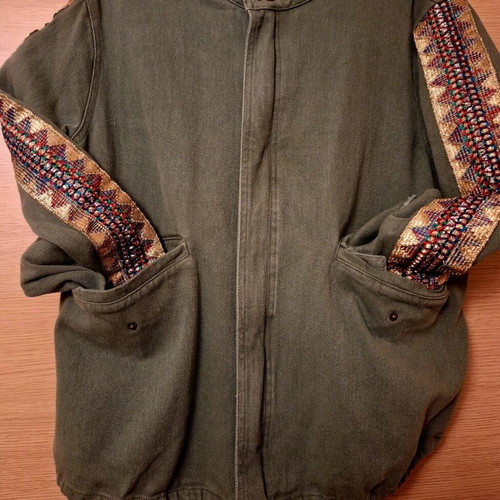 Jacket green, xsmall oversized, like new