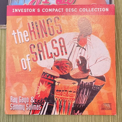 CD with dance music, Brazilian, Cuban and carnival styles