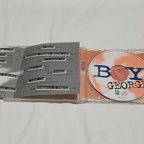 Boy George Everything I Own CD like new, 1996 collection