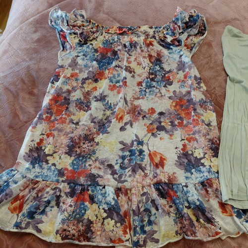 Lynne short summer dress like new, multicolor, size L