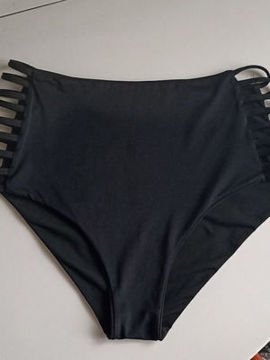 Bikini bottom high waist black size M like new