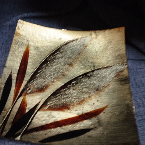 Christmas plate used