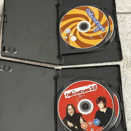 The Osbournes DVD box set season 1 uncensored and season 2 complete like new