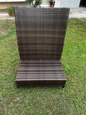 Mexil 2 rattan armchairs like new with cushions
