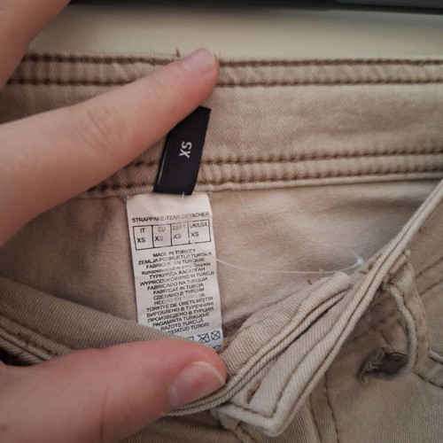 Calzedonia push-up skinny jeans like new, beige, size XS