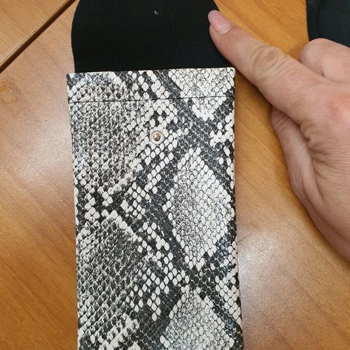 Glasses case new, soft 18×9
