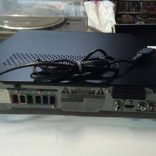 Philips HTS3270 home theater used with remote control