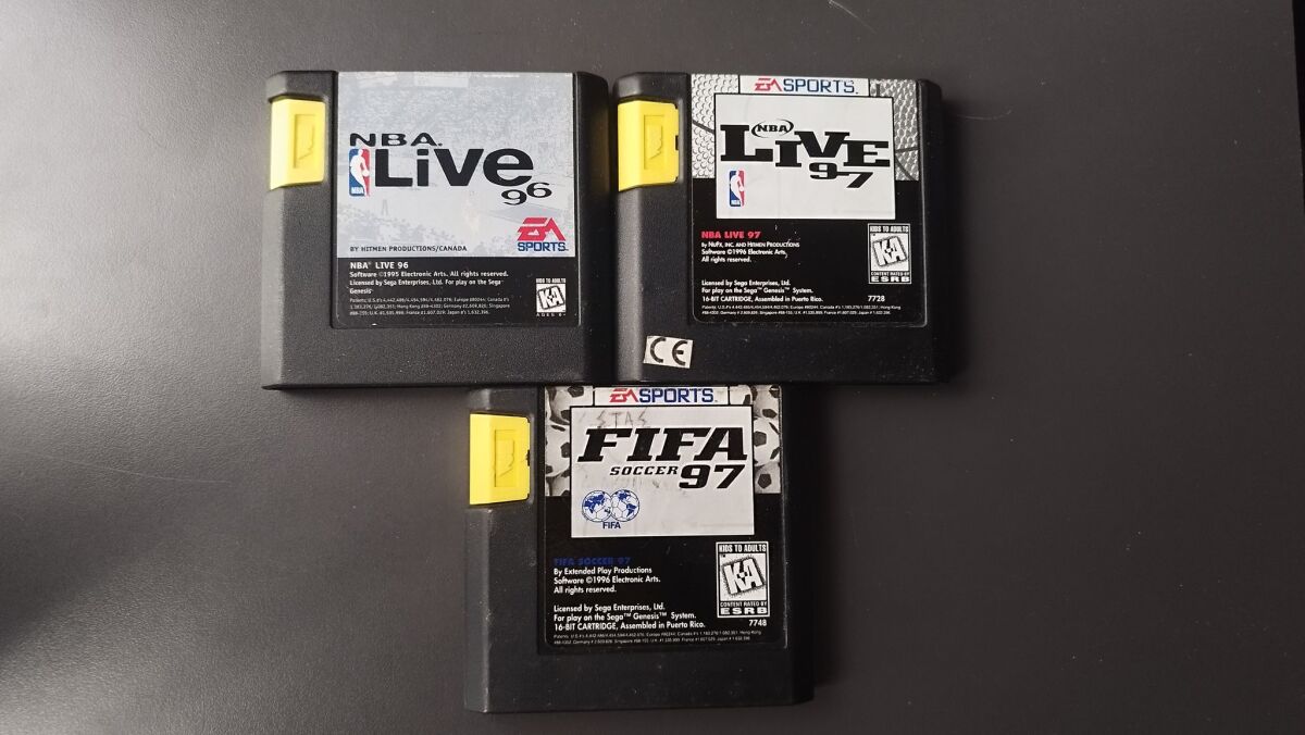 Jeu Vidéo Mega Drive - Jeux De Sport (PAL) - Au Choix Parmi Plusieurs Titres, Bon état