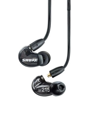 Shure In Ear SE215 Earphones Black like new