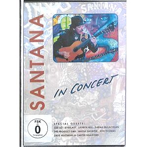 DVD MUSIC / SANTANA IN CONCERT