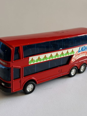 Sunnyside Double Decker Lights Journeys vintage toy used