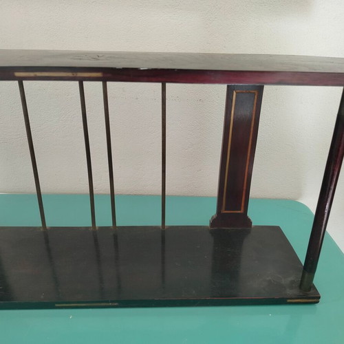Wooden interwar shelf used with minor wear