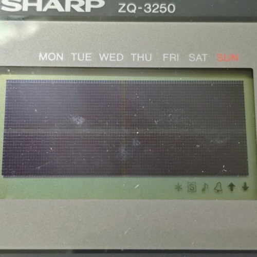 Sharp ZQ-3250 electronic organizer used, defective