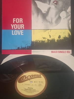 Airplay For Your Love maxi-single used
