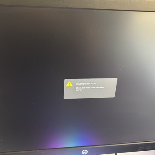 Hp computer monitor with VGA and 2 side USB ports