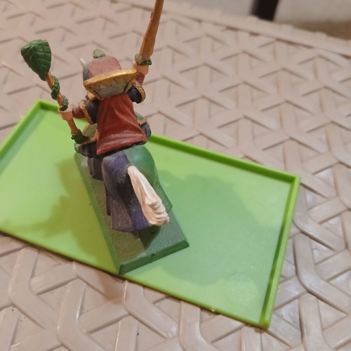 Empire Bright Wizzard metal model with horse, like new