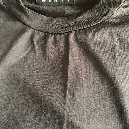 Gianfranco Ferré black T-shirt with logo stripes