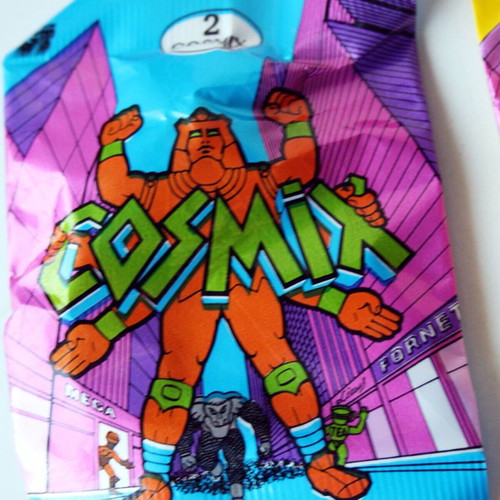 Vintage 80's Cosmix El Greco aliens sealed pack new