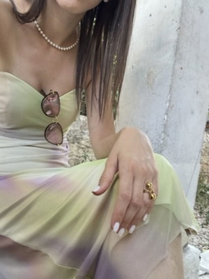 Zara wedding guest dress like new, colorful pastel shades