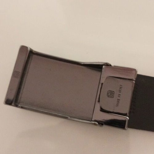 Manetti leather men's belt black like new, size 100