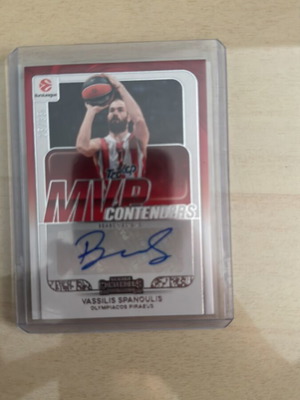 Spanoulis MVP Contenders Panini card like new 25/35