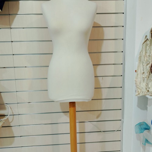 Dressmaker's Bust With Wooden Base like new