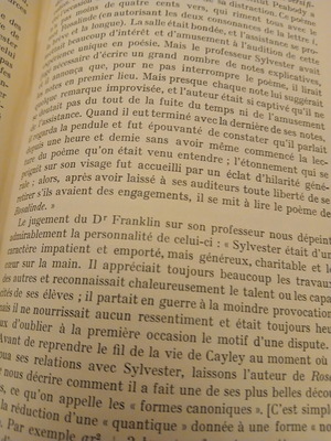 Les Grands Mathematiciens French book used, history and philosophy of mathematics