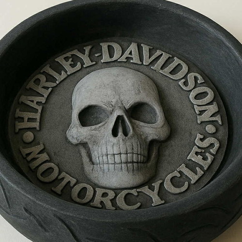 Harley Davidson storage tray new with motorcycle tire design