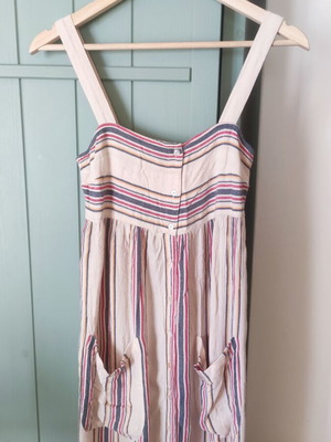 Zara Boho Dress like new, beige, size XS